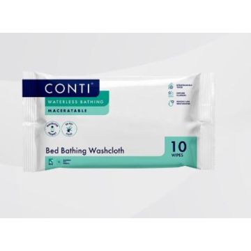 Oasis Bed Bath Scented Bathing Wipes - 10 Pack