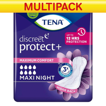CASE SAVER TENA Discreet Maxi Night (3 Packs of 6)