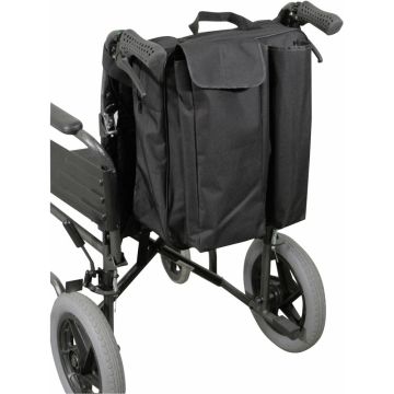 Aidapt Wheelchair Crutch Bag - Black