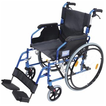 Aidapt Lightweight Self Propelled Aluminimum Wheelchair - Blue