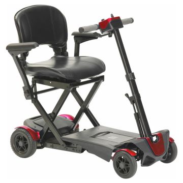 Drive 4 Wheel Auto Folding Mobility Scooter - Red