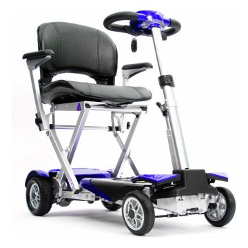Drive AutoFold Elite Folding Mobility Scooter - Blue