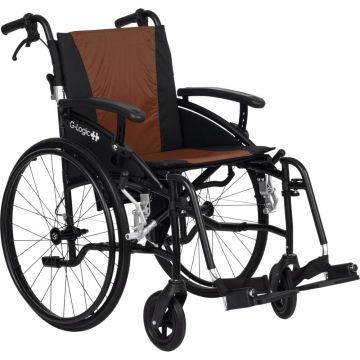 Vanos Excel G-Logic Self Propelled Wheelchair - Black