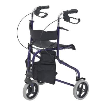 Drive Tri-Walker with Seat - Blue