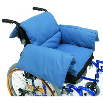 Drive T-Shaped Wheelchair Pillow Cushion - Blue