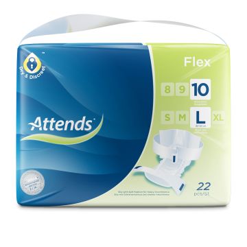 Attends Flex 10 Large | Pack of 22