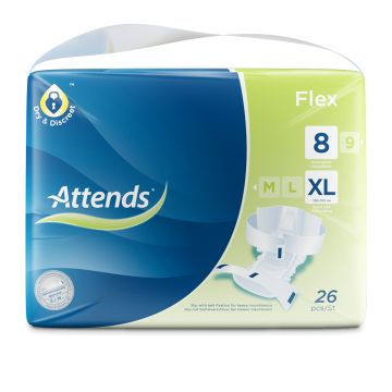 Attends Flex 8 Extra Large | Pack of 26