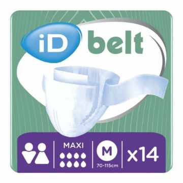 iD Expert Belt Maxi Slips - Medium - 14 Pack