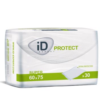 iD Expert Protect Super Bed Pads - 60x75cm - 30 Pack