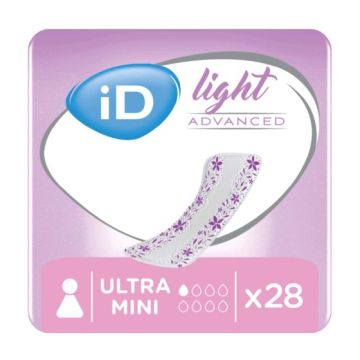 iD Light Ultra Mini Pads - 28 Pack
