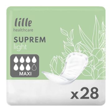 Lille Healthcare SupremLight Maxi Pads - 28 Pack