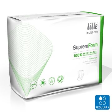 Lille Healthcare SupremForm Regular Plus Pads - 25 Pack