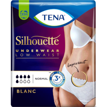 TENA Silhouette Normal Low Waist Pants - Medium - 6 Pack