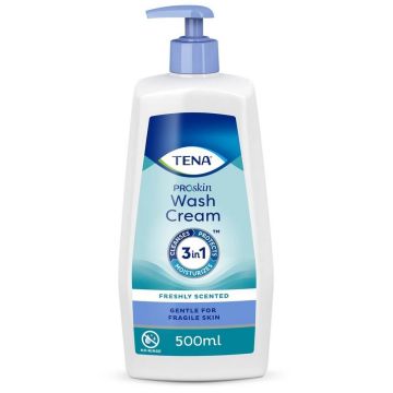 TENA Proskin Wash Cream - 500ml - 1 Pack