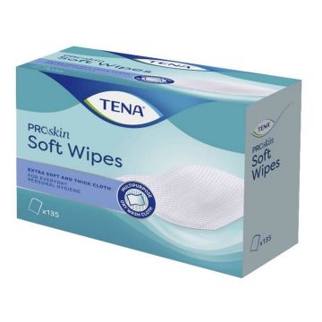 TENA Proskin Soft Wipes - 135 Pack
