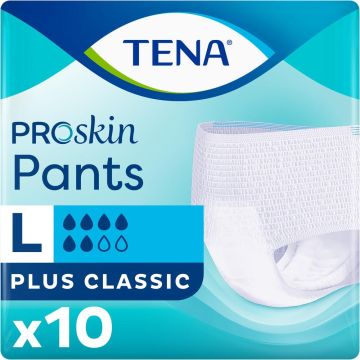 TENA Proskin Pants Plus Classic - Large - 10 Pack