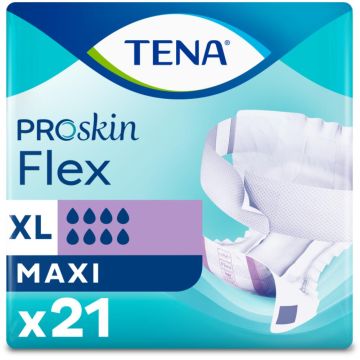 TENA Proskin Flex Maxi Slips - XL - 21 Pack