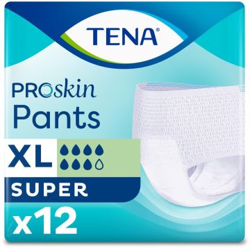 TENA Proskin Pants Super - XL - 12 Pack