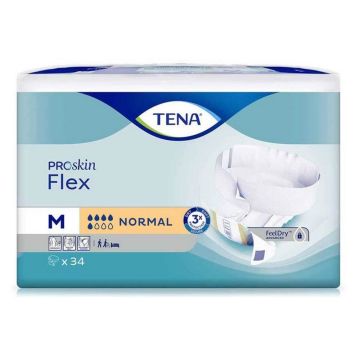 TENA Proskin Flex Normal Slips - Medium - 34 Pack