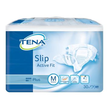 TENA Slip Active Fit Plus - Medium - 30 Pack