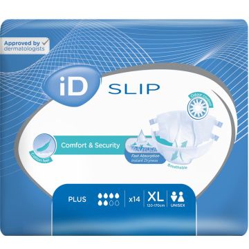 iD Expert Slip Plus - XL - 14 Pack