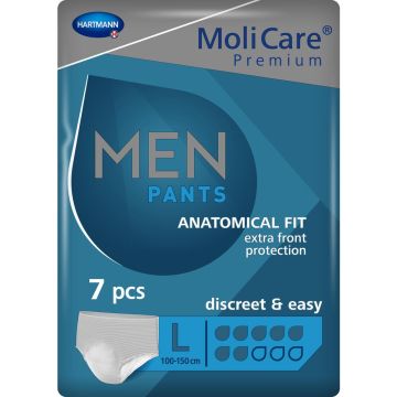 MoliCare Premium Men 7 Drop Pants - Large - 7 Pack