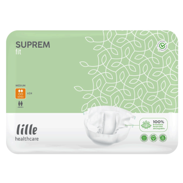 Lille Healthcare SupremFit Extra Plus Slips - Medium - 24 Pack