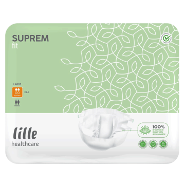 Lille Healthcare SupremFit Extra Plus Slips - Large - 24 Pack