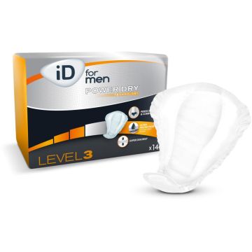 iD For Men Level 3 Pads - 14 Pack