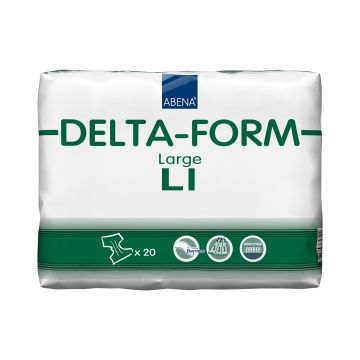 Abena Abri Delta-Form L1 Slips - Large - 20 Pack