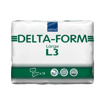 Abena Abri Delta-Form L3 Slips - Large - 15 Pack