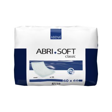 Abena Abri-Soft Classic Bed Pads - 60x60cm - 25 Pack