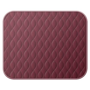 Deluxe Washable Chair Pad - Maroon - 53x58cm - 1 Pack