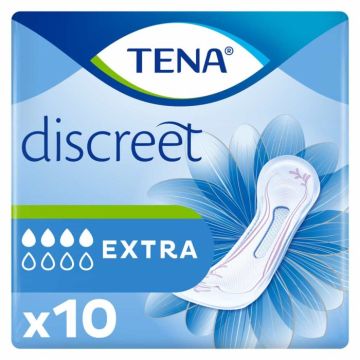 TENA Lady Discreet Extra Pads - 10 Pack