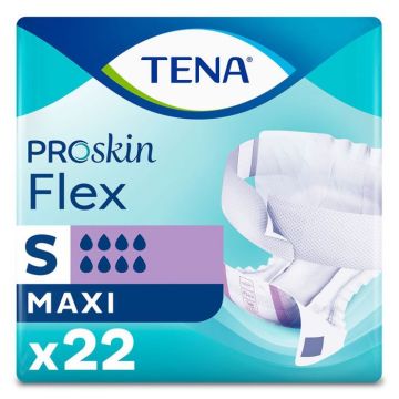 Proskin Flex Slips Maxi, Size Small in a pack of 22