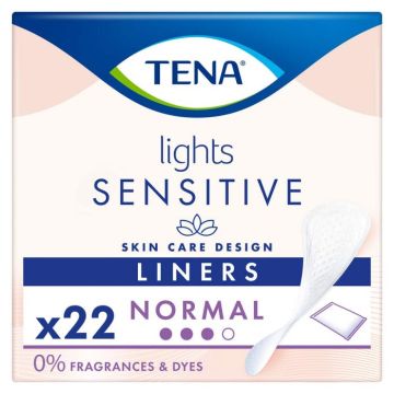 Lights by TENA Liners Single Wrap - 22 Pack