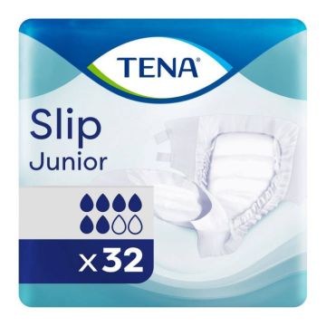 TENA Slip Junior Nappies - 32 Pack