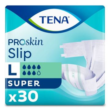 TENA Proskin Slip Super - Large - 30 Pack