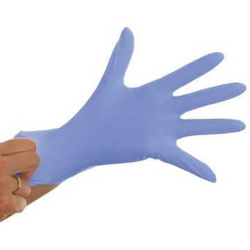 Blue Nitrile Powder Free Disposable Gloves - XL - 100 Pack