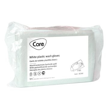 Care Wash Mitt & Bath Gloves - 60 Pack