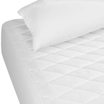 Waterproof Quilted Mattress Protector - Double