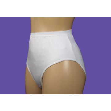 Washable Incontinence Pants for Women - Large - White - 1 Pack