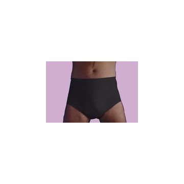 Washable Incontinence Pants for Men - Large - Black - 1 Pack