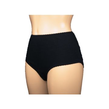 Washable Incontinence Pants with Pad for Women - Small - Black - 1 Pack