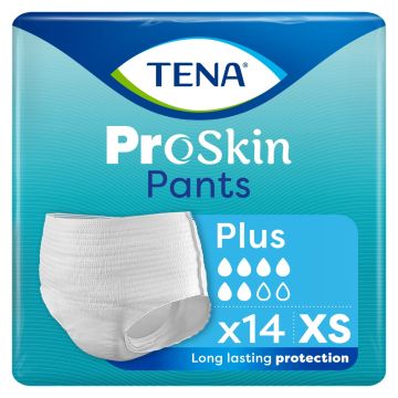 TENA Pants Plus | Extra Small | Pack of 14