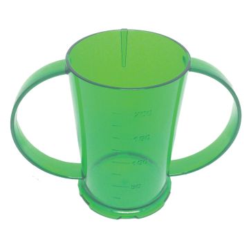 CoPolyester 2 Handled Beaker - GREEN