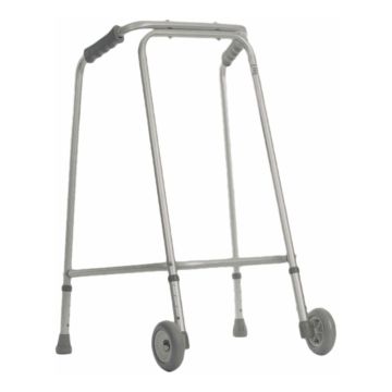 Aidapt Lightweight Aluminium Walking Frame with Wheels
