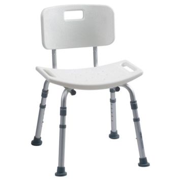 Drive Deluxe Adjustable Bath Bench with Back