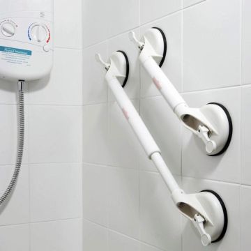 Drive Adjustable Suction Grab Bar - Small