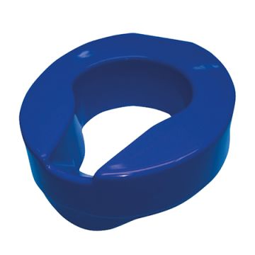 Raised Toilet Seat 10cm - 4" Rise Blue - Each